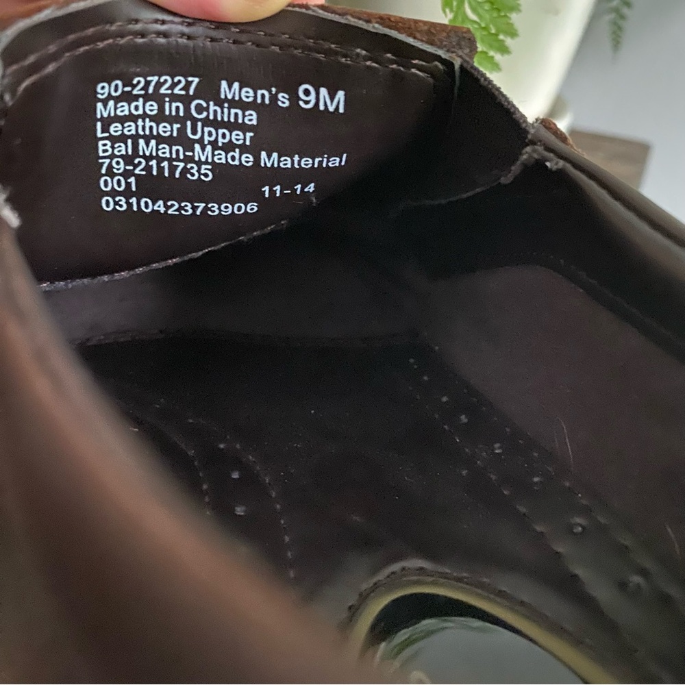 Dockers Men’s 9 M Slip On Loafers Casual‎ Shoes Brown Leather Low Top - Picture 10 of 10